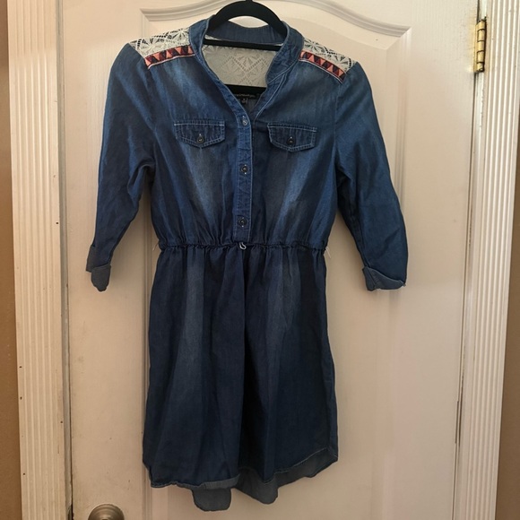 My Michelle Blue Denim Dress - Picture 1 of 6